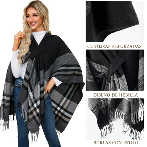 El Mejor Listado de Chales para Mujer de esta semana. 11 Chales para Mujer marca LIHYL (2)