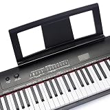 Amazon Basics – przenośne pianino cyfrowe z 88 klawiszami półważonymi, pedałem podtrzymującym 2 głośnikami; 140 dźwięków