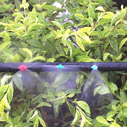 90 180 360 Degree Atomizing Sprinkler Sprayer, Micro Garden Lawn Water Spray Misting Nozzle Sprinkler Irrigation System For Agriculture,Hydroponic And Aeroponic Irrigation, 3Colors, 150Pcs #TOP6