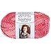 Coats Yarn Red Heart Boutique Sashay Sequins Yarn, Coral