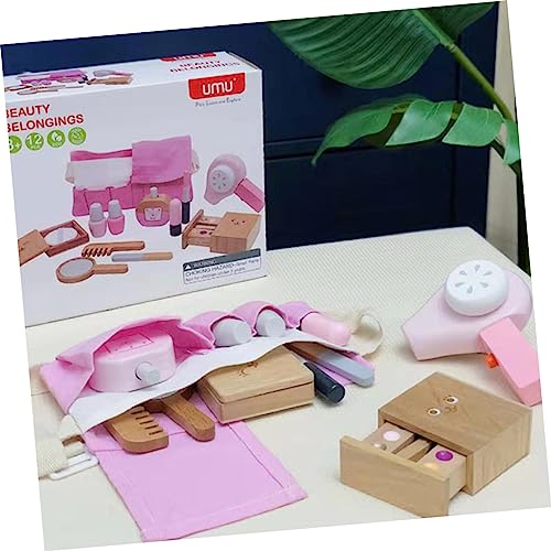Abaodam 1 Conjunto Bolsa De Maquiagem De Simulação Kit De Maquiagem Princesa Kits Infantis Terno Par