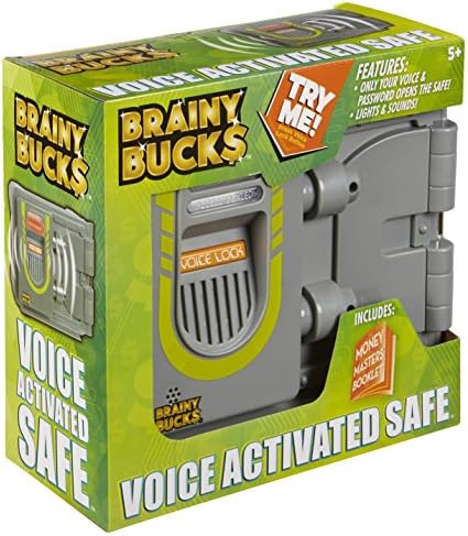 Brainy Bucks Voice Activated Safe Toy