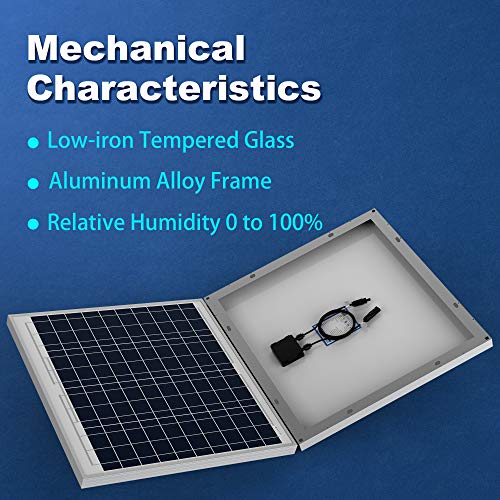 Acopower 60 Watt 60W Polycrystalline Photovoltaic Pv Solar Panel Module 12 Volt Battery Charging #TOP5