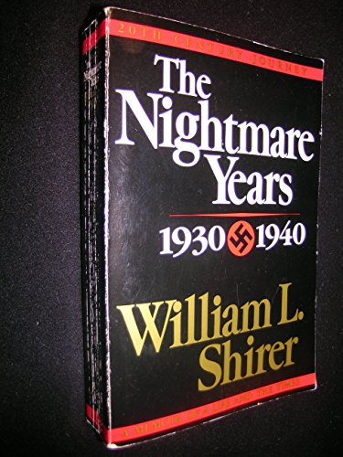 The Nightmare Years 1930-1940 [Unknown] B002A4A56S Book Cover
