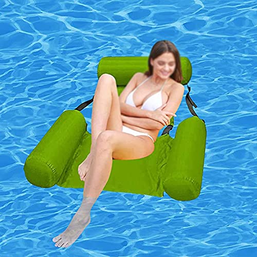 Drijvende Mat Zomer Zwembad Luchtbed Drijvende Zwembad Stoel Waterbed, Opblaasbaar Zwembad Speelgoed, Zwemvlotters voor… - Image 5