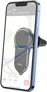 Hoco CA96 - Imperor, Multi-function Car Holder (Air Outlet), Suitable For Mobile Phones Within 3.5-6.7 inch, Compatible With iPhone Samsung Xiaomi Oppo Huawei LG - Black