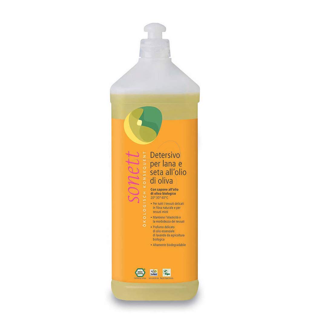 Sonett Detersivo Lana e Seta all'Olio di Oliva - 1 Lt