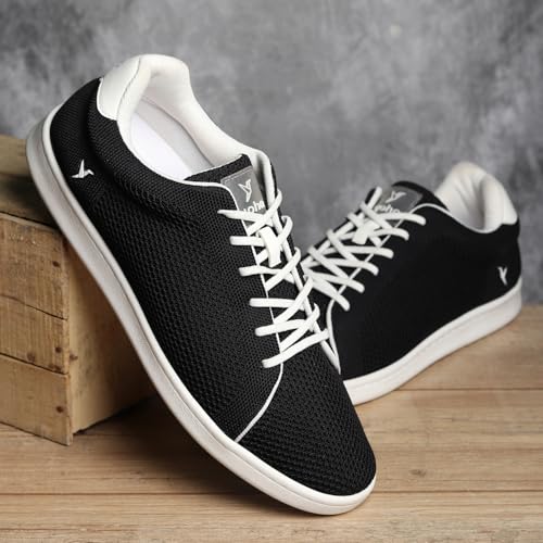 Image of YOHO Wind Sneakers for Men | Stylish Casual Shoes with Elastic Laces | Comfortable, Stretchable & Ultra-Lightweight | Premium Breathable Mesh Fabric