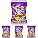 CARAMBAR Sucette Carambar Atomic 156g (Lot de 4)