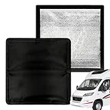 wasserdichte Schiebedachabdeckung,2 STK Universal Magnetisch Dreifach Reflektierend - Autodach Abdeckung | für Innenraum Haus Fracht Reisen tägliche