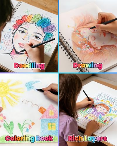 12 Rainbow Colored Pencils for $4.49 - Easter Art Supplies for Kids