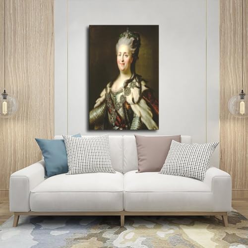 Peinture Catherine la Grande impression toile art mural premium - 5