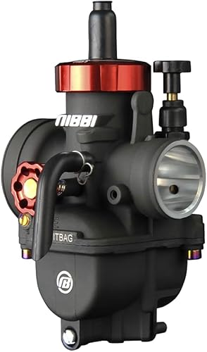 Miniatura 4 de NIBBI Carburador de motocicleta 100CC  250CC Carburador de 0.945 in, 1.024 in 1.102 in con chorros de carburador compatible con YAMAHA KAWASAKI