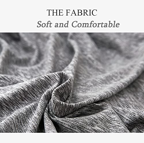 Housse de canapé extensible gris 2 places pour rénover un meuble usé facilement - 3