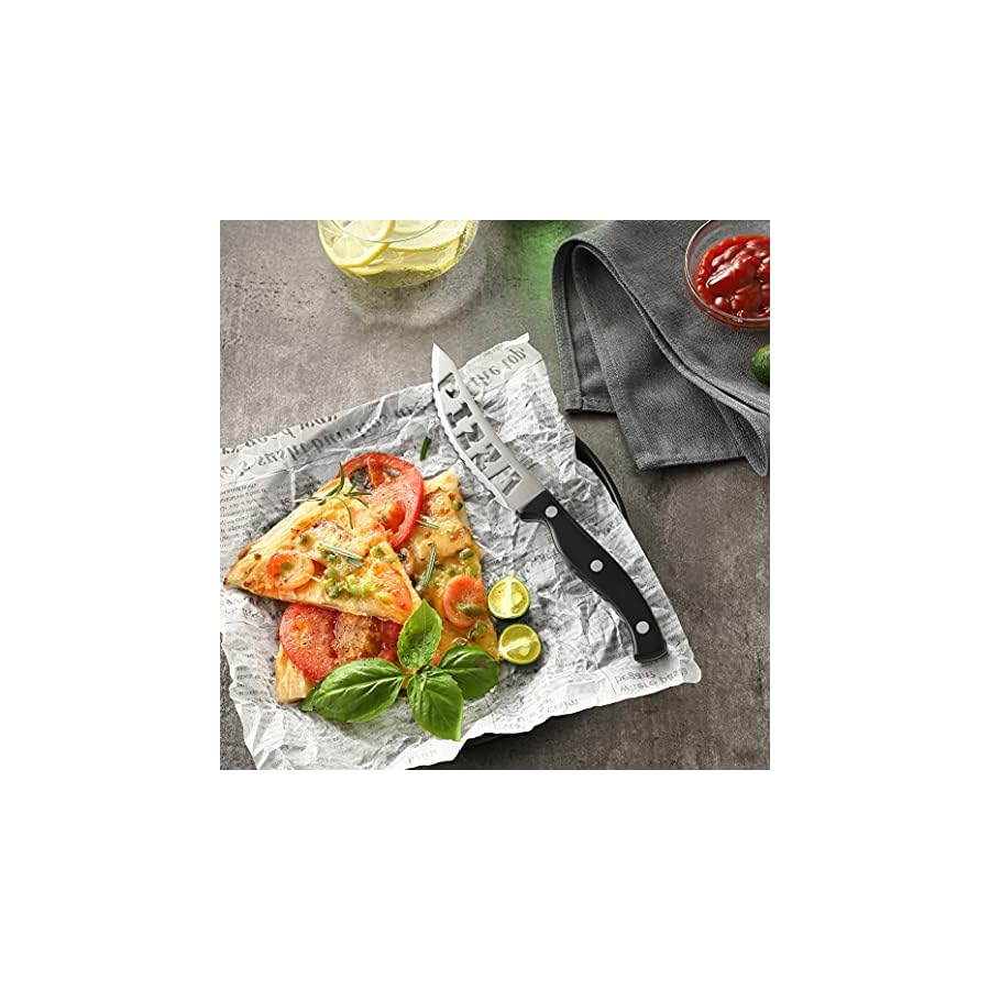 McCook-Black-Knife-Sets-German-Stainless-Steel-Forged-Kitchen-Knives-Block-Set-with-Built-in-Knife-Sharpener McCook® Black Knife Sets, German Stainless Steel Forged Kitchen Knives Block Set with Built-in Knife Sharpener