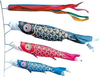 鯉のぼり 7m.6m.5m　4点セット 箱付き 51cTg5pmvuL._AC_UF350,