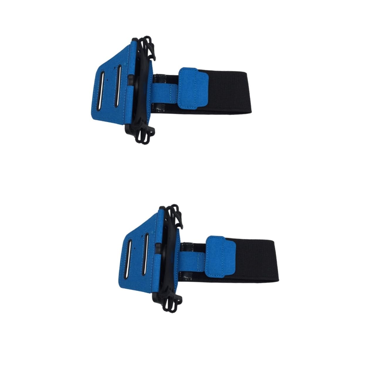 jojofuny 2pezzi Supporto Per Smartphone Da Braccio Rotante Gradi Con Cintura Per Corsa e Attività Outdoor Colore Blu Per Telefoni Mobile e Accessori Facile Da Indossare e Adattabile Ogni
