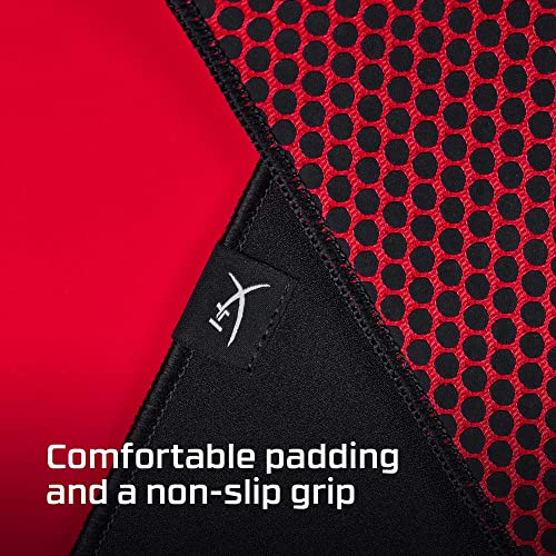 HyperX Pulsefire Mat Gaming Mouse Pad - Large - Precise Cloth Surface - Anti-fray Flush Stitching - Non-Slip Rubber Base (4Z7X4AA) - Image 5