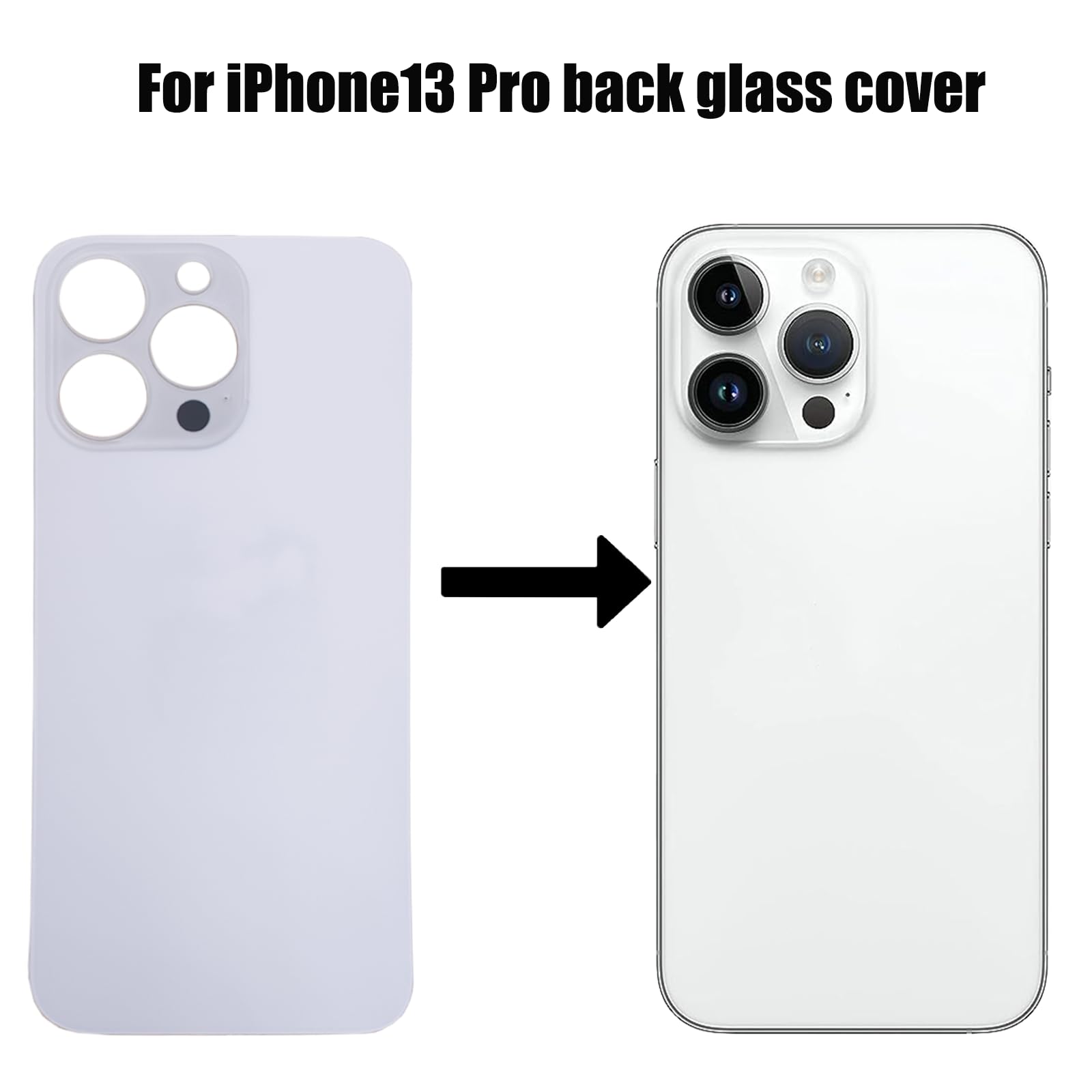 Vitre Arriere iPhone 13 Pro sur