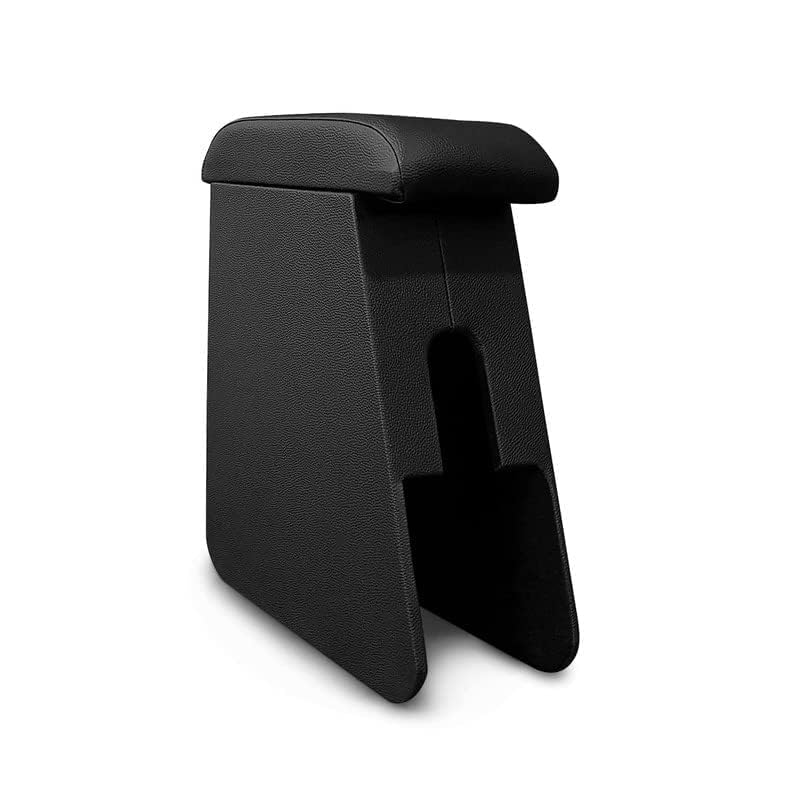 YASH Enterprises ArmRest Custom fit Wooden and Rexine Center Console- for Hyundai New I10 Grand All Models -Black Color-image-14