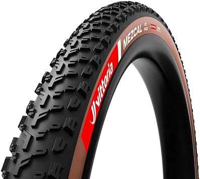 Vittoria Mezcal XC Race Tubeless Ready Mountain Bike Tire - Fast Rolling XC MTB Tire for Mixed Terrain