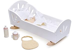 Tender Leaf Toys - Sweet Dreams Dolly Bed: Your Little One's Dreamy Slumber Haven