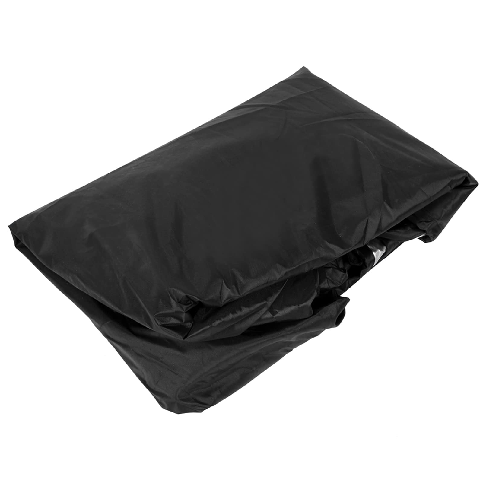 Generic Okładka Golfowa, Akcesoria do Wózka Golfowego 210D Czarny Wózek Wózek Okładka Deszczowa z torbą do Przechowywania do Wózka Golfowego do Domu, 92x52x66in