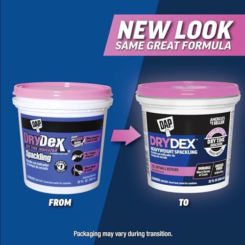 Image of 1 qt DAP 12330 DryDex Interior /Exterior Spackling- Pack of 2
