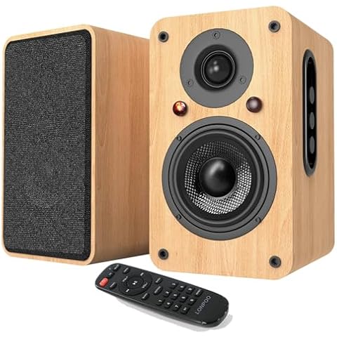 Enceintes LONPOO 100W avec HDMI et Bluetooth Cover