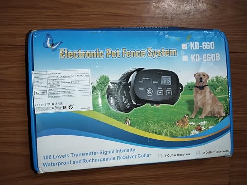 Miniatura 2 de Elliat Sistema De Valla Eléctrica Para 2 Perros U Otras Mascotas Con Alambre