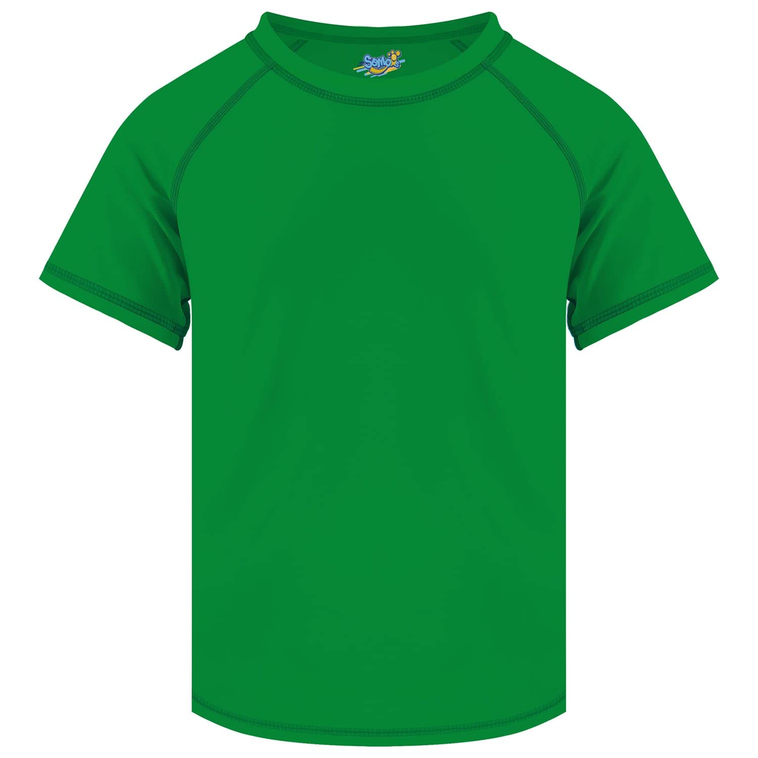 Semois Boys Rash Guard Swim Shirt Short Sleeve Swimwear Toddler Kids Youth Rashguard Water Shirt UPF+ 50 Quick Dry Shirt