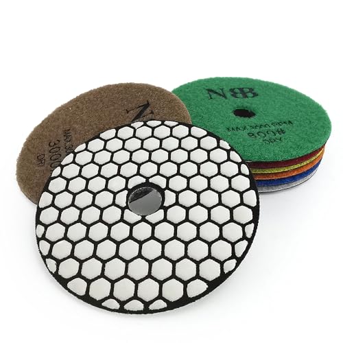 Disque de rénovation diamanté NBB 100mm pour ponçage à sec sans rayure du marbre