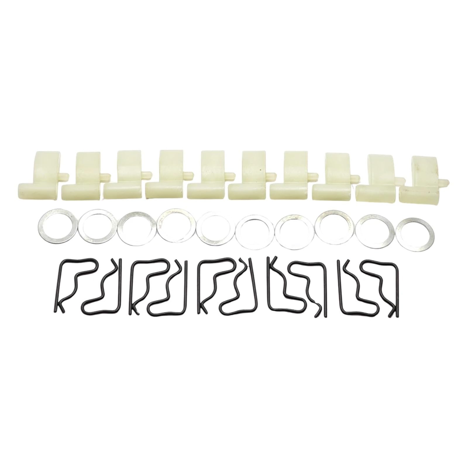 Juego de 10 Arandelas de Resorte for trinquete de Arranque for FC55, FS38, FS45, FS46, FS55, BG55, BG85, BG65, TS400, HL45, 4116, 195 y 7200