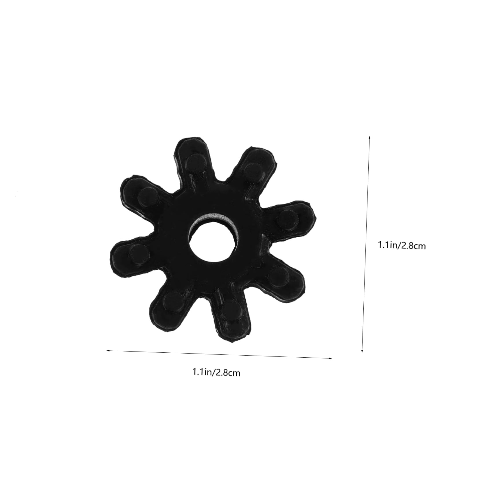 ABOOFAN 1 Set Car Repairing Steering Column Washers Plastic Washers for Bolts 18pcs Coupling Gaskets