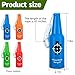 RunNico 8 Pack Shatterproof Bottle Shooting Targets, Hunting Plastic Bottle Targets with Hanging Rope, Portable Bright Color Bottles Target for Indoor Outdoor Gun Ranges Firearm Practice Accessories