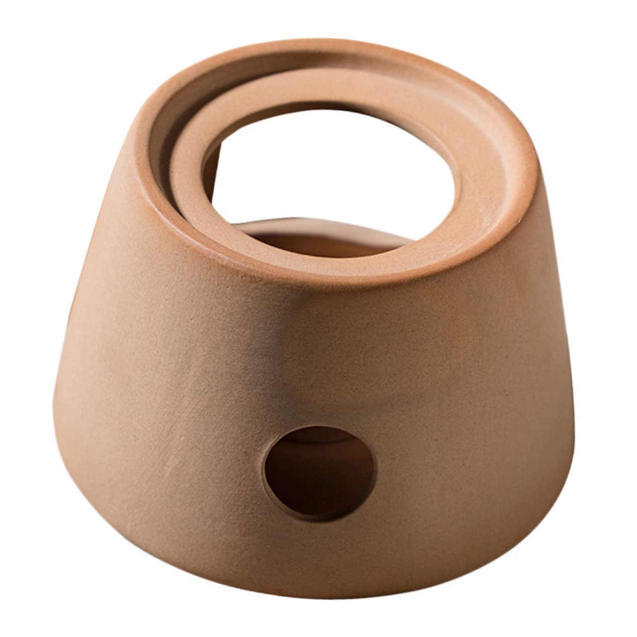 PRETYZOOM Ceramic Teapot Heater Tea Warmer Candle Light Vintage Style Tea Making Accessory