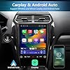 Junsun 8 Core Android 13 Car Radio Stereo for Ford Explorer 2011-2019, 12.1 inch Touch Screen with Wireless CarPlay Android Auto DSP Bluetooth GPS Navitation