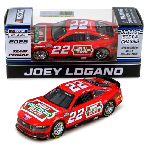 Joey Logano 2025 Hunt Brothers Pizza Red ARC 1:64 miniatura 1