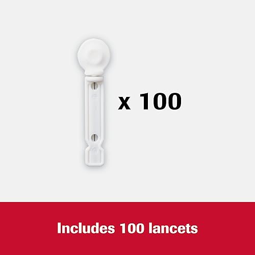 Vista 3 de Accu-Chek Softclix - Lancetas para diabetes para pruebas de glucosa en sangre diabética (paquete de 100) (el embalaje puede variar)