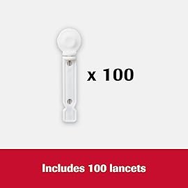 Accu-Chek Softclix Diabetes Lancets for Diabetic Blood Glucose Testing (Pack of 100) (Packaging May Vary)