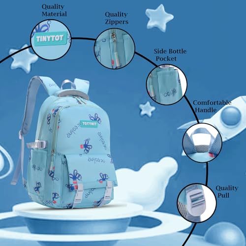 Image of Tinytot 30 Litre Japanese Korean Style School Bag Water-Resistant Laptop & Travel Backpack - Unisex Large 18 Inches Multipurpose Student Backpack for Boys & Girls, Men & Women