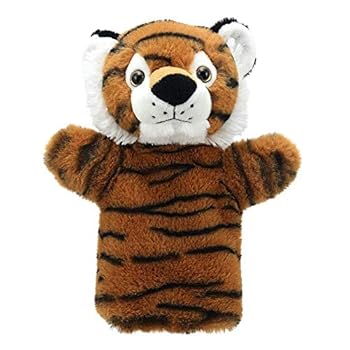 Misc. Animal Puppet Buddies Tiger Book