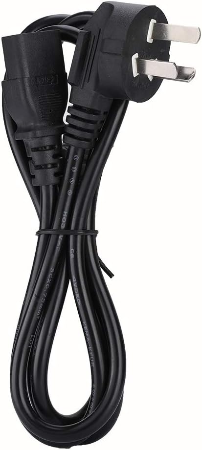 Amazon.co.jp: 1.5M 3穴3ピン電源ケーブルアダプタウォールプラグ充電