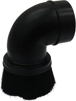 Replacement 2 1/2" Round Dust Brush Attachment Compatible with Shop,Compatible with Vacmaster, Compatible with Craftsman 2.5 Inch