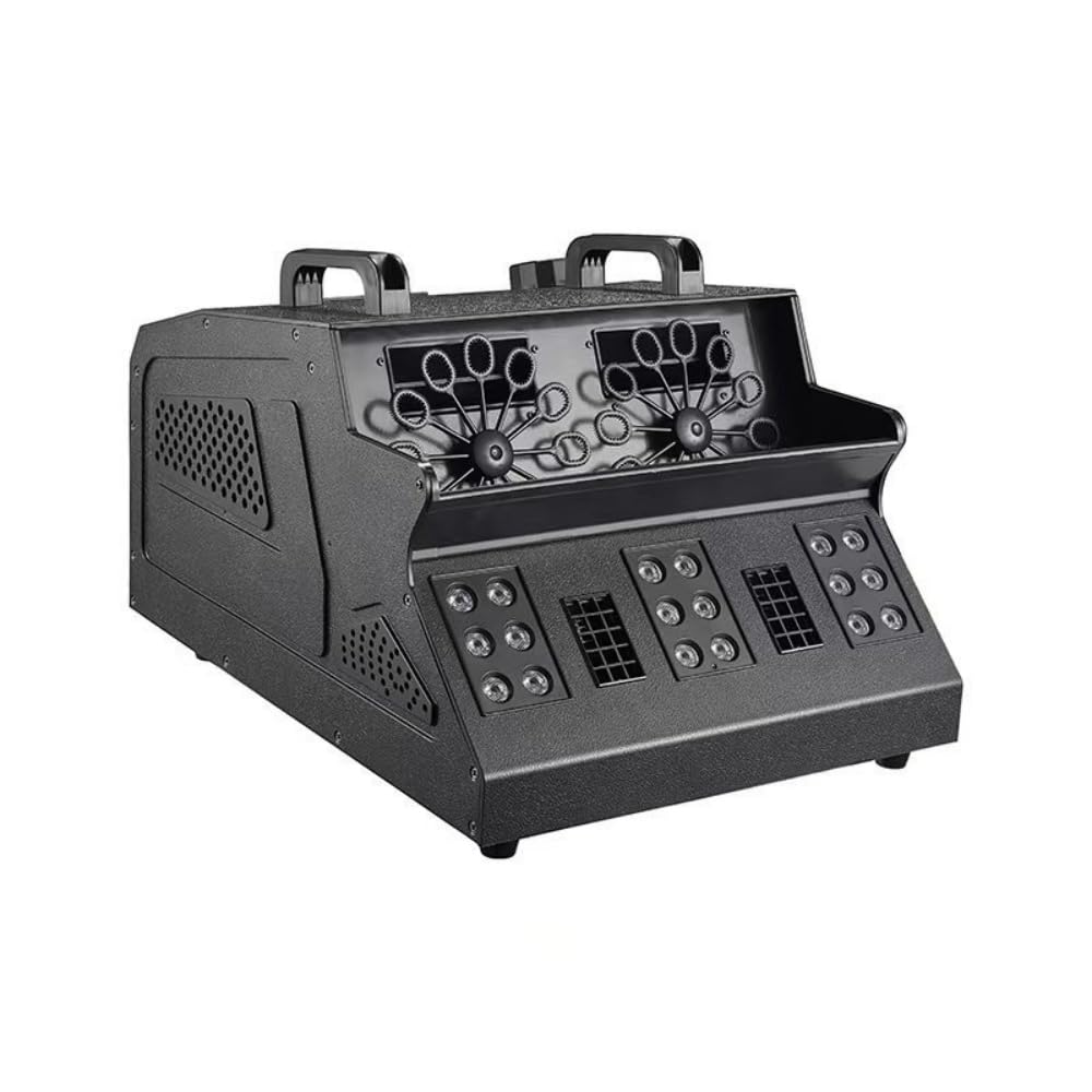 バブルマシン Amazon | Kirnuo 3 in 1 フォグバブルマシン 、バブルファン 2 個付き