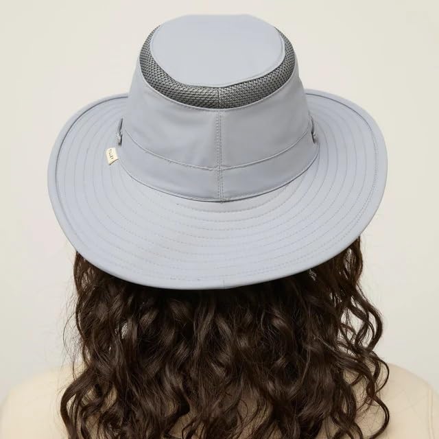 Image of Tilley Mens Womens LTM6 Broad Brim Extra Ventilation Sun Protection Airflo Bucket Sun Hat