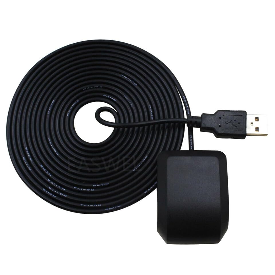 Fit for GPS Data Acquisition, PC Notebook Navigation GPS USB Receiver GMOUSE Antenna
