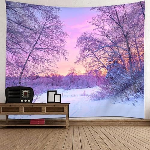 Tapices de pared para habitación infantil y cortina exterior de invierno RDSGYZ 150x150