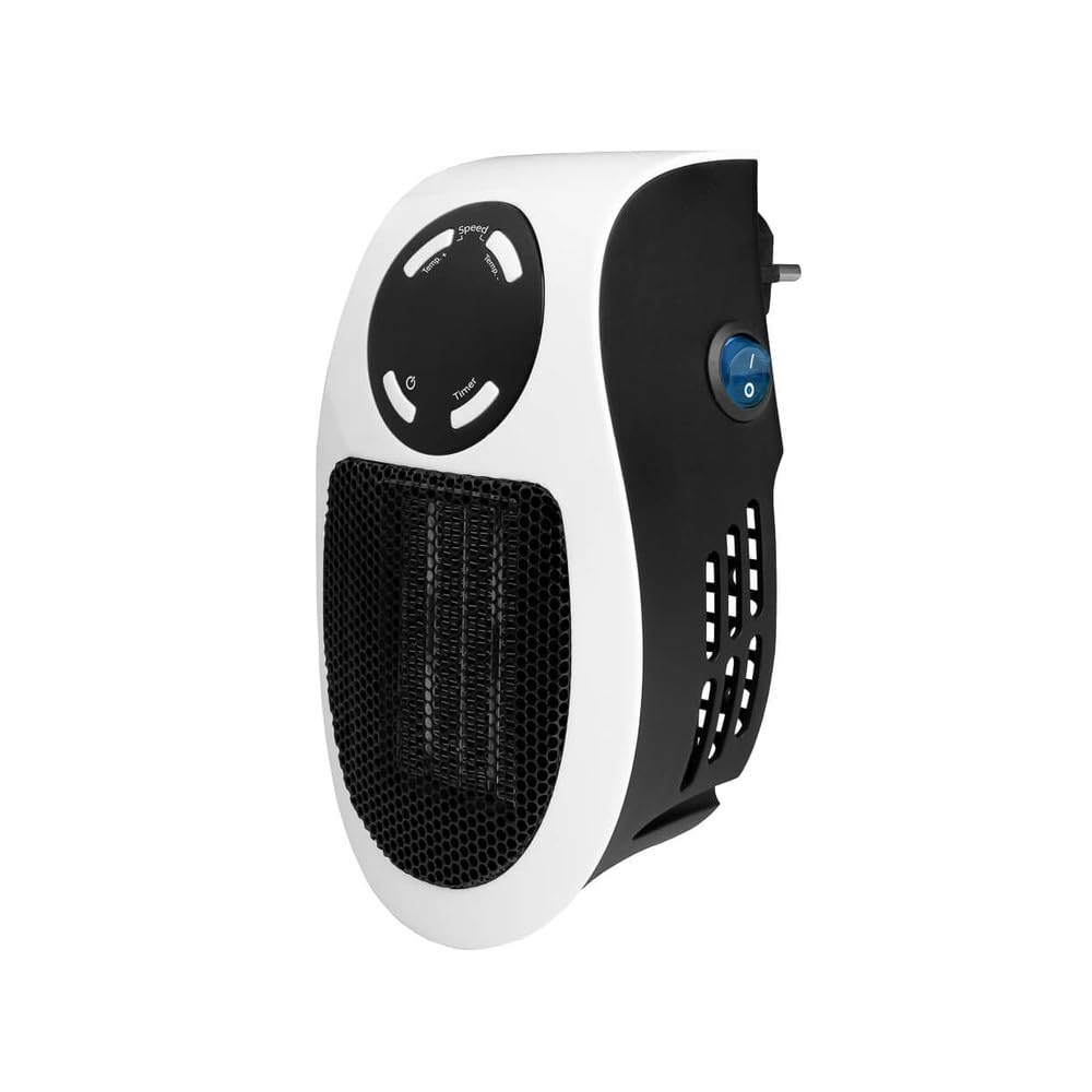 Eurom 8618519 - Calefactor de cerámica, 500 W, color blanco