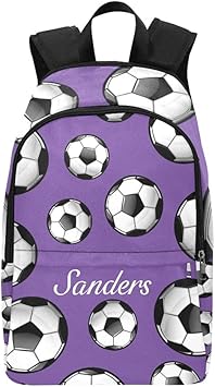 personalized soccer backpack